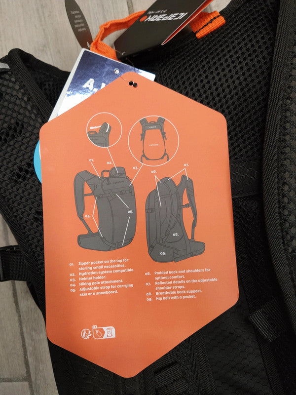 Icepeak mod.Gustine zaino ski backpack 15 L