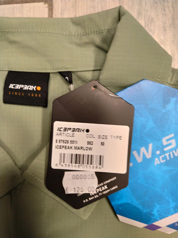 Icepeak camicia trekking montagna uomo tg 50