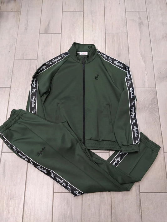 Australian Tuta Gabber acetato uomo tg XL