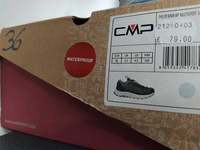 CMP scarpe trekking basse impermeabili montagna donna n 36