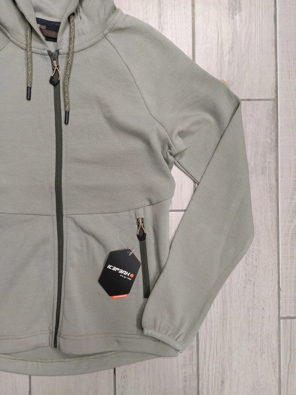 Icepeak felpa con cappuccio trekking montagna donna tg. M
