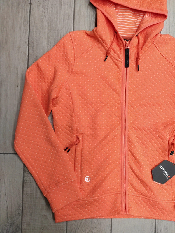 Icepeak felpa con cappuccio montagna donna tg. M