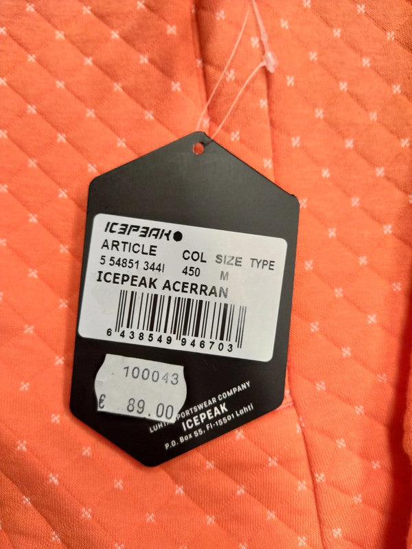 Icepeak felpa con cappuccio montagna donna tg. M