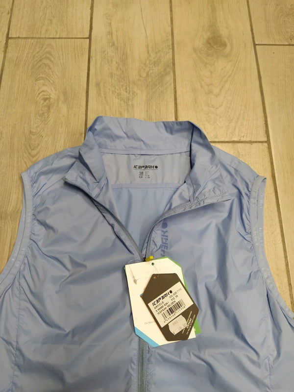 Icepeak giacca antivento montagna senza maniche donna tg S