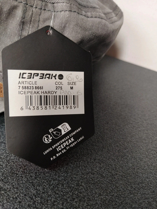Icepeak cappellino visiera cotone trekking montagna uomo