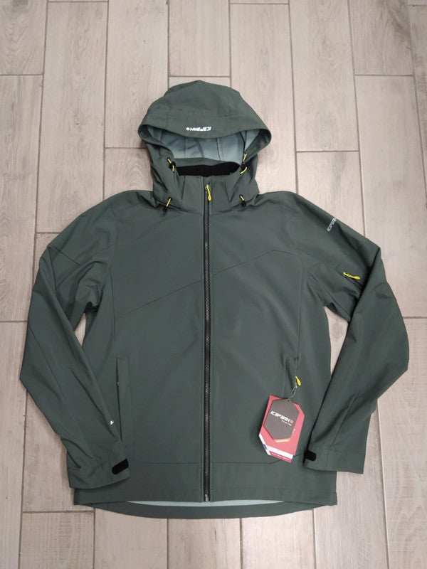 Icepeak Softshell impermeabile giacca montagna trekking uomo tg 50