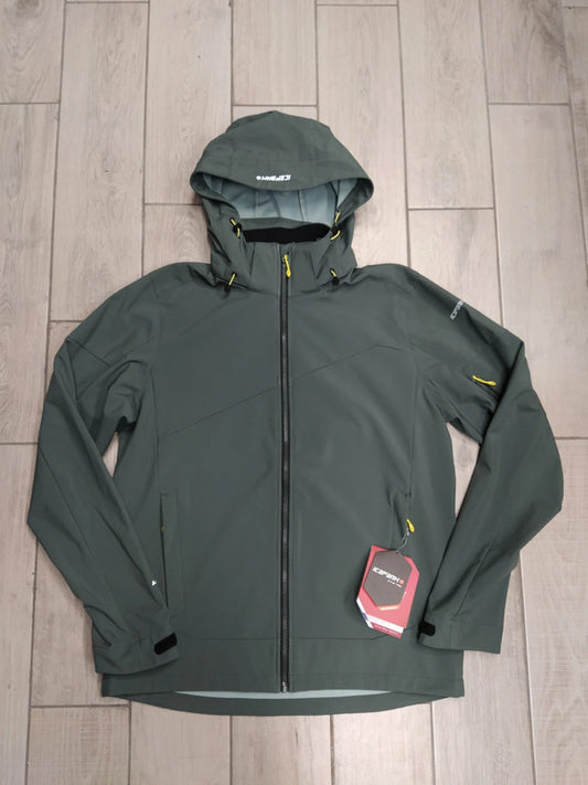 Icepeak Softshell impermeabile giacca montagna trekking uomo tg 50