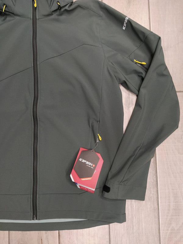 Icepeak Softshell impermeabile giacca montagna trekking uomo tg 50