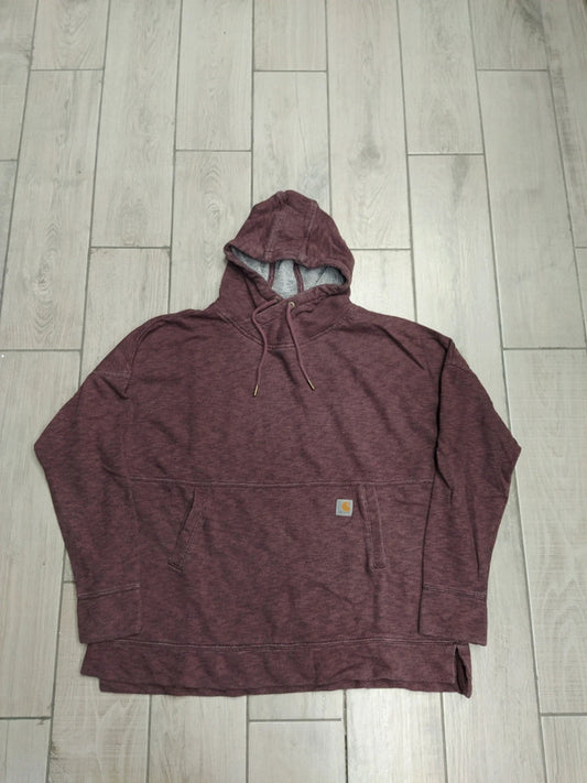 Carhartt felpa con cappuccio garzata uomo tg XL