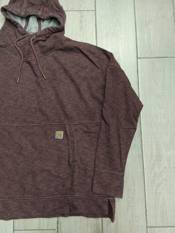 Carhartt felpa con cappuccio garzata uomo tg XL
