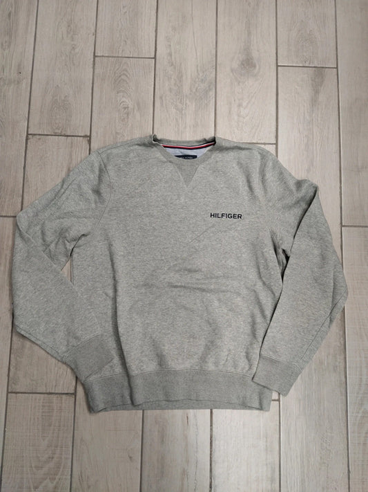 Tommy Hilfiger felpa girocollo felpata vintage uomo tg S