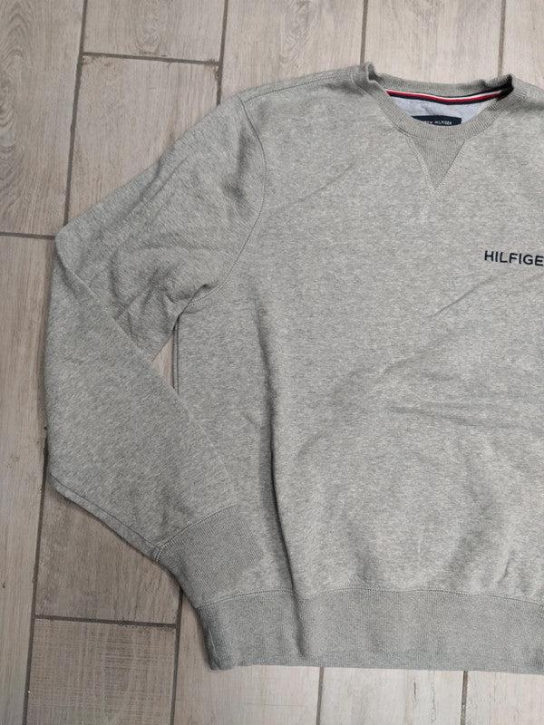 Tommy Hilfiger felpa girocollo felpata vintage uomo tg S