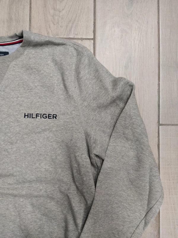 Tommy Hilfiger felpa girocollo felpata vintage uomo tg S
