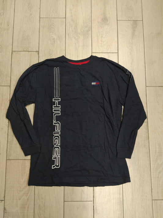Tommy Hilfiger t-shirt a maniche lunghe 100% cotone uomo tg XL