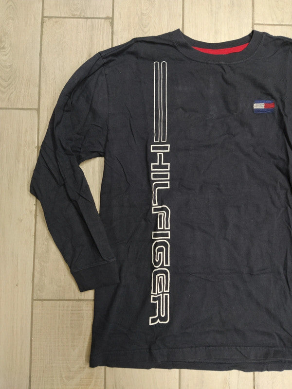 Tommy Hilfiger t-shirt a maniche lunghe 100% cotone uomo tg XL