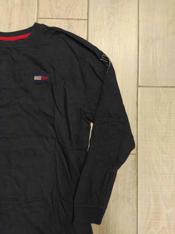Tommy Hilfiger t-shirt a maniche lunghe 100% cotone uomo tg XL
