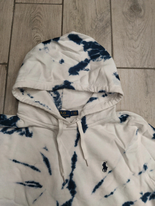 Ralph Lauren felpa con cappuccio vintage tie dye