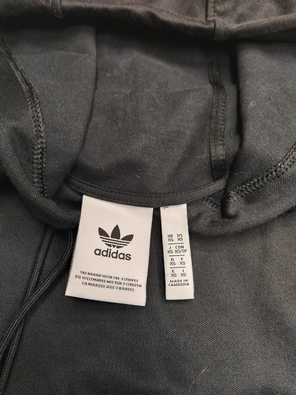 Adidas felpa con cappuccio vintage donna tg XS