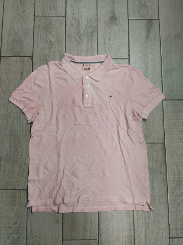 Tommy Hilfiger polo cotone vintage donna tg XL
