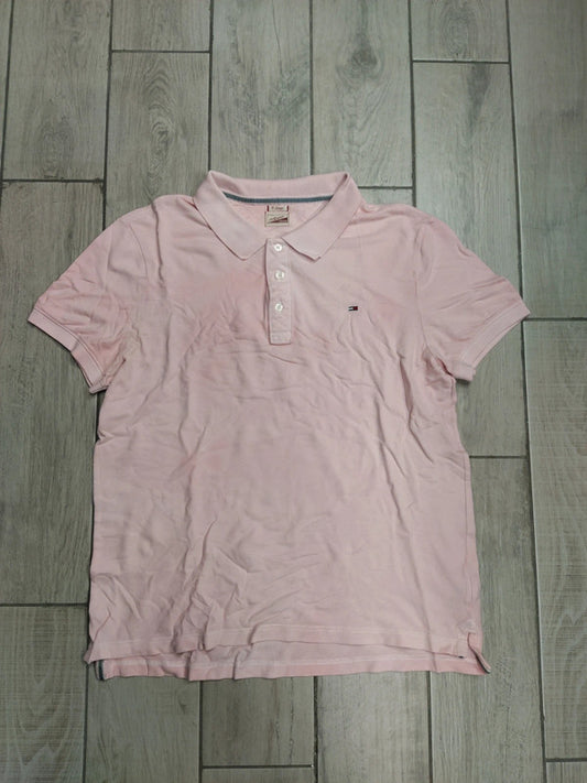 Tommy Hilfiger polo cotone vintage donna tg XL