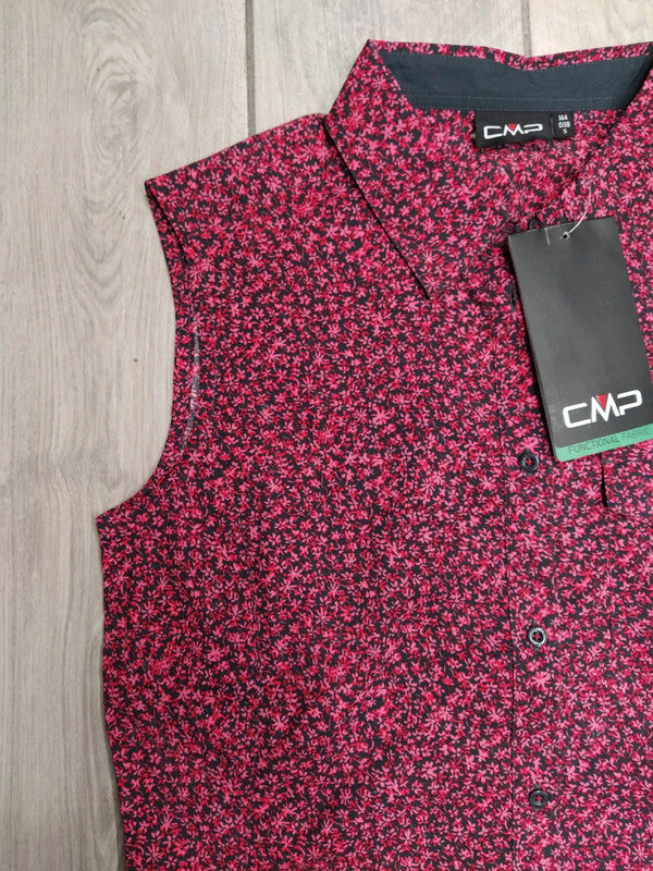 CMP camicia smanicata trekking montagna donna tg S