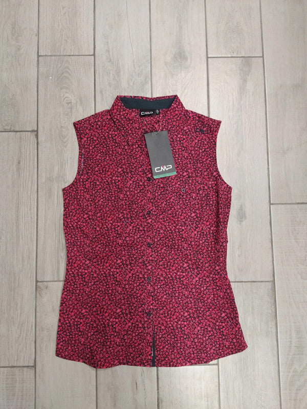 CMP camicia smanicata trekking montagna donna tg S
