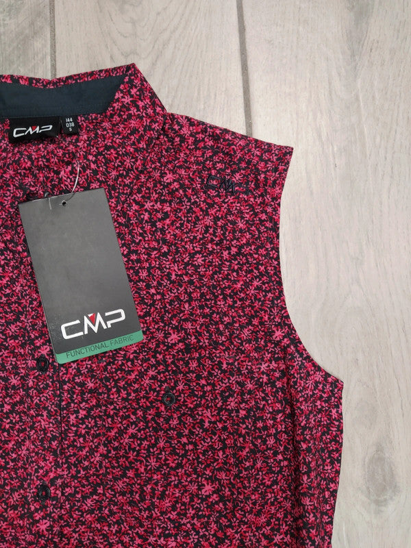 CMP camicia smanicata trekking montagna donna tg S