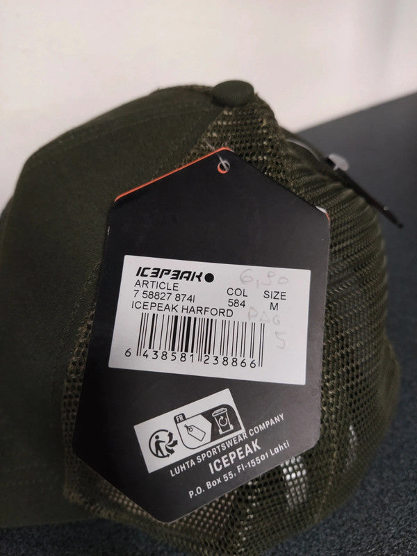Icepeak cappellino visiera con disegno uomo