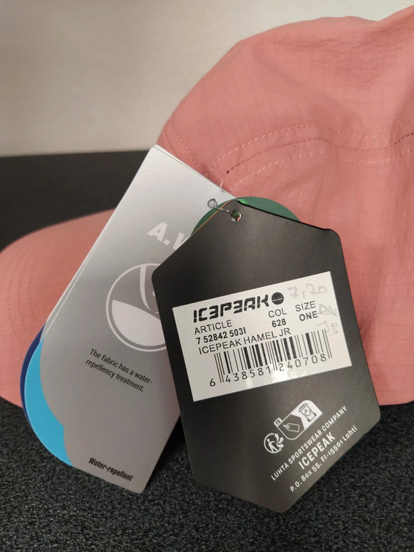 Icepeak cappellino con visiera sportivo idrorepellente bimba tg unica