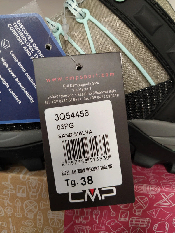 CMP scarpe Rigel low trekking montagna donna n 38
