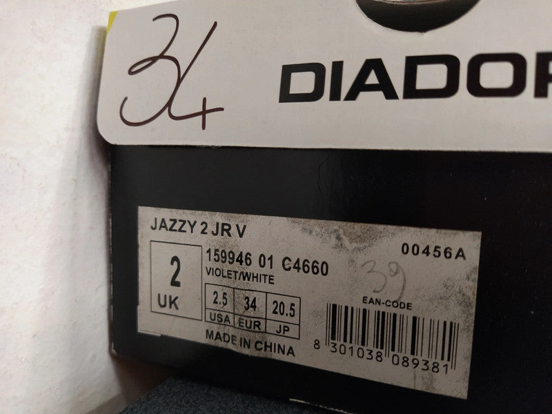 Diadora scarpe jr ragazza strappo n 34