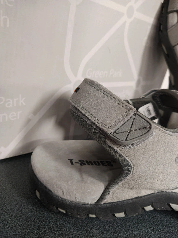 T-Shoes sandalo in pelle trekking montagna uomo n 45