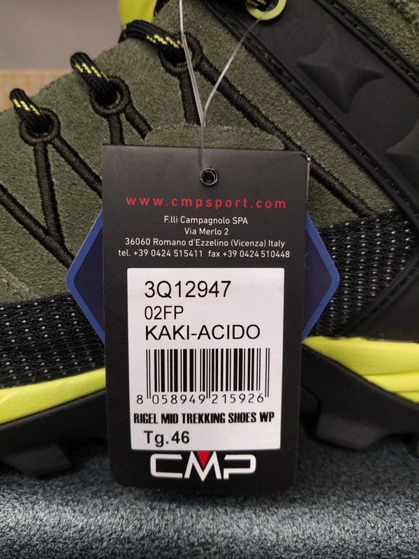 CMP scarpe Rigel Mid Trekking montagna uomo n 46
