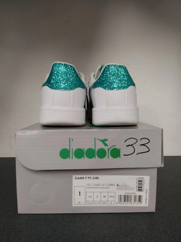 Diadora scarpe da ginnastica con strappi bimba n 33