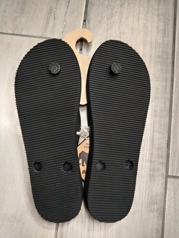 BKK infradito mare piscina nere con brillantino donna n 38-39