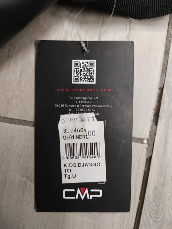 CMP zaino Jango waterproof 10L nero