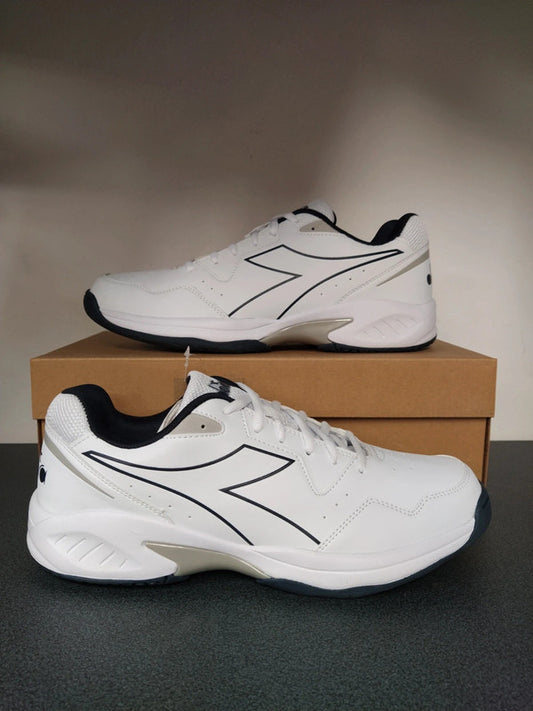 Diadora scarpe da tennis uomo bianche / blu n 44