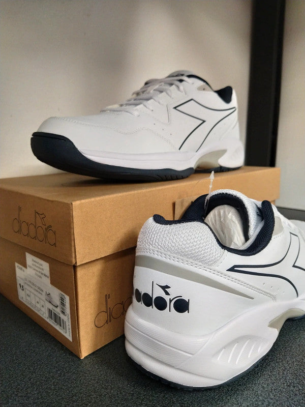 Diadora scarpe da tennis uomo bianche / blu n 44