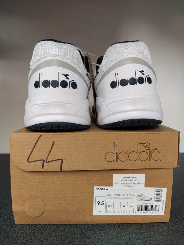 Diadora scarpe da tennis uomo bianche / blu n 44