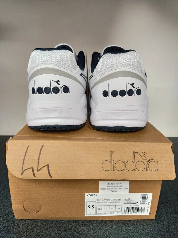 Diadora scarpe da tennis da uomo bianche / blu n 44