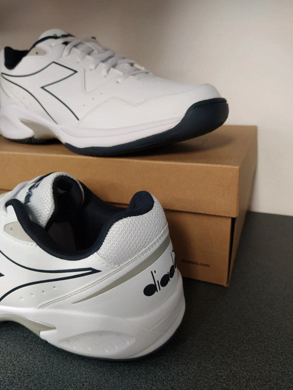 Diadora scarpe da tennis da uomo bianche / blu n 44