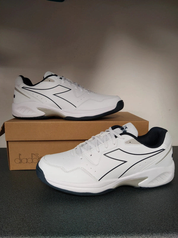 Diadora scarpe da tennis da uomo bianche / blu n 44