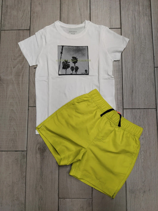 Icepeak Set t-shirt cotone boxer mare tg 140 cm / 10 anni