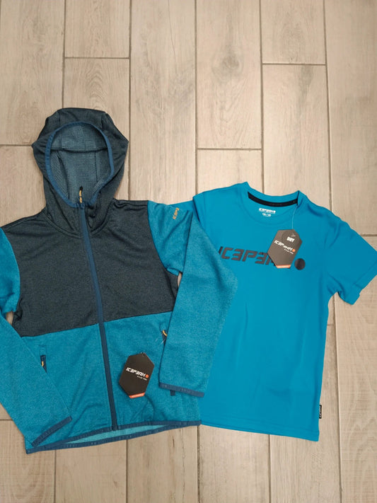 Icepeak set bambino junior jr trekking montagna 140 cm / 10 anni