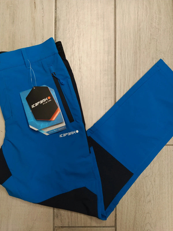 Icepeak set completo giacca impermeabile e pantaloni montagna bambino tg 140 cm / 9-10 anni