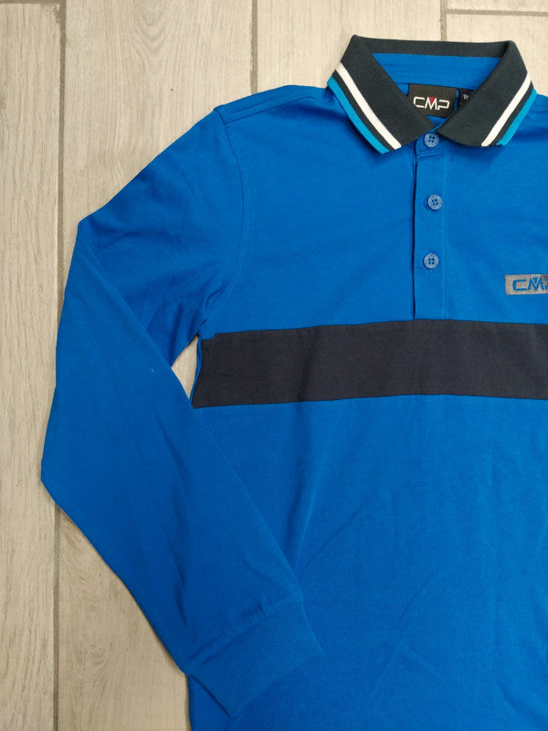 CMP polo a maniche lunghe cotone bambino tg 140 cm / 9-10 anni