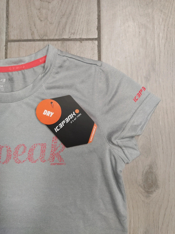 Icepeak t-shirt tecnica sportiva bambina tg 140 cm / 9-10 anni