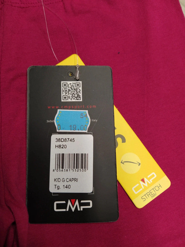 CMP leggings pinocchetto fucsia bambina tg 140 cm