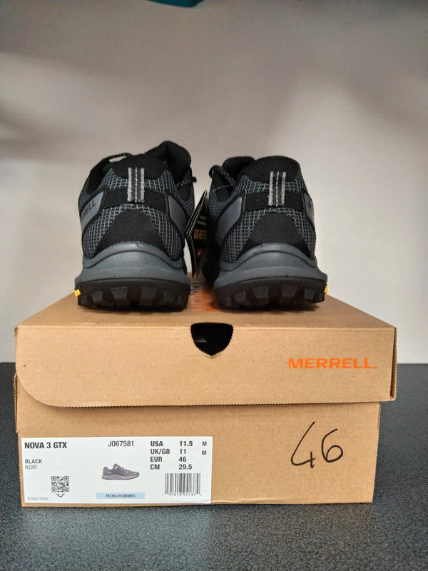 Merrell Antora 3 Goretex Vibram scarpe trekking montagna uomo n 46