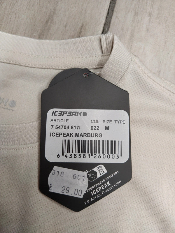 Icepeak set completo t-shirt tecnica tg M e pantaloncini tecnici tg IT44 montagna donna tg
